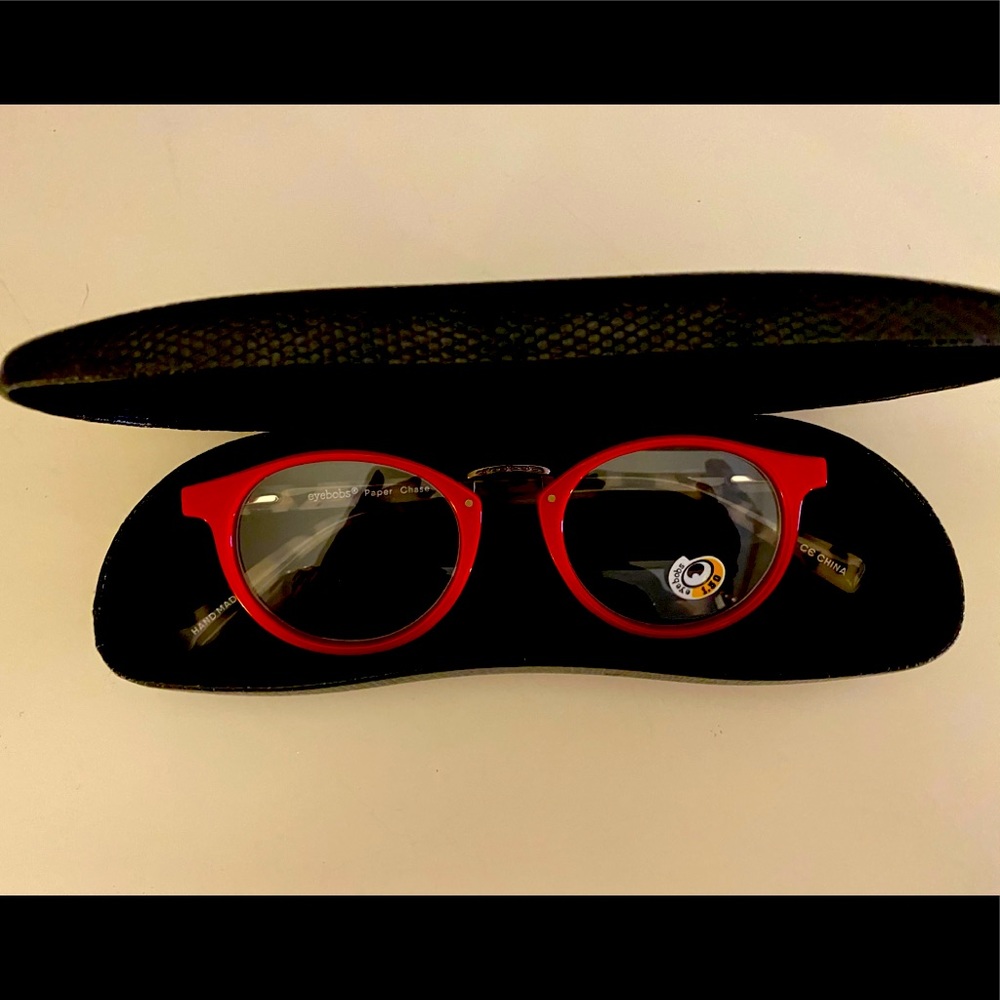 New Red Eyebobs with Tortoise Arms Readers 1.50